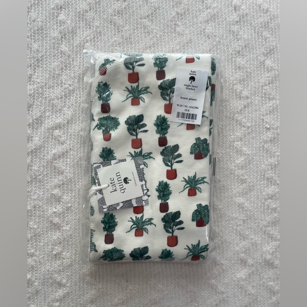 Kate Quinn house plants blanket